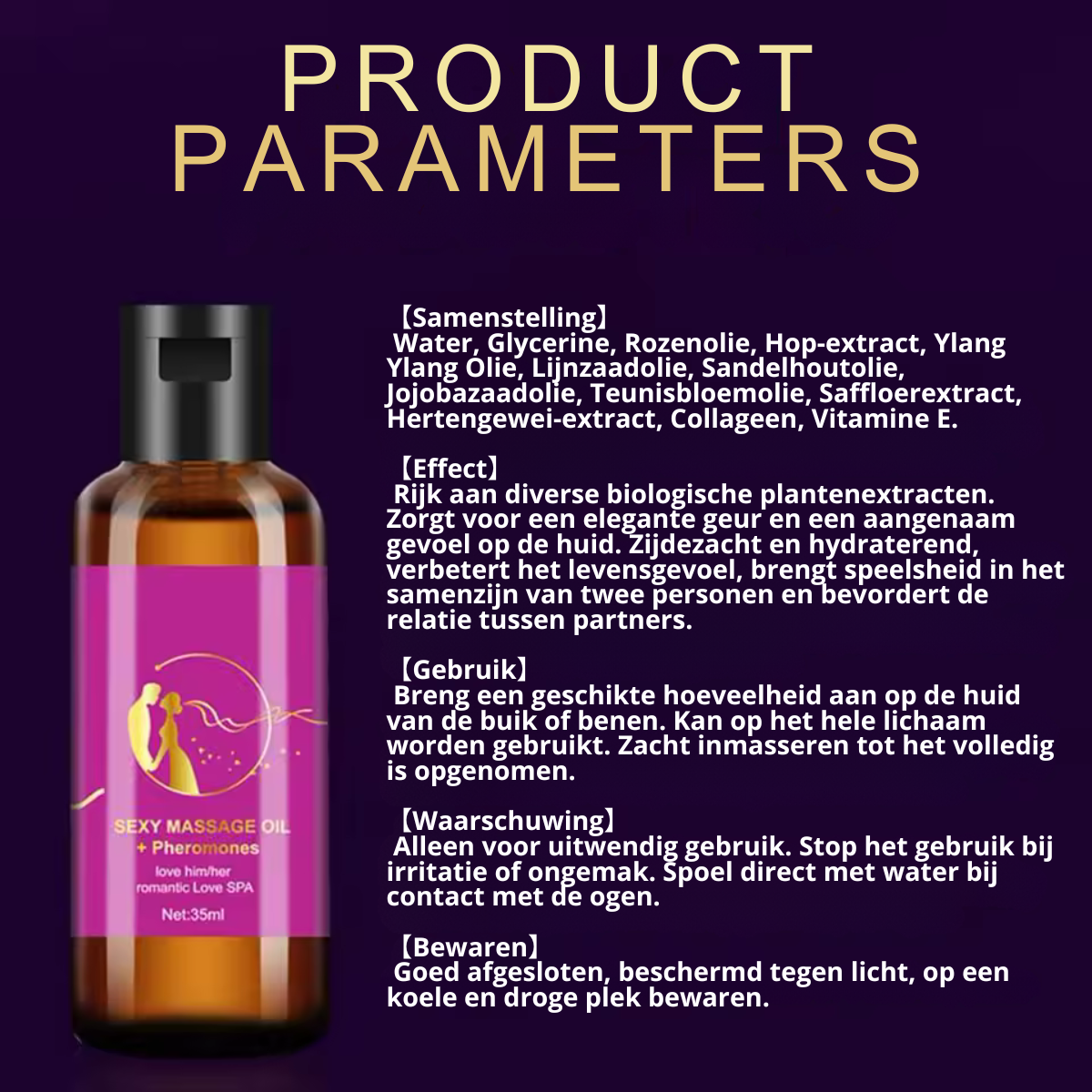 Zmysłowy Olejek do Masażu Eterycznego